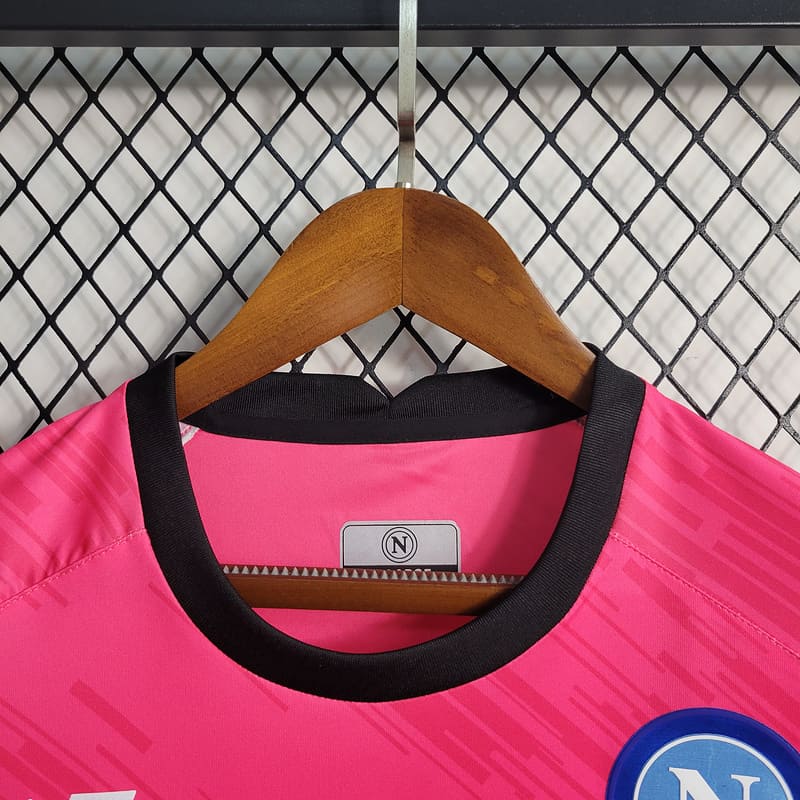 Camisa Napoli Goleiro 23/24 Torcedor (Sob encomenda)