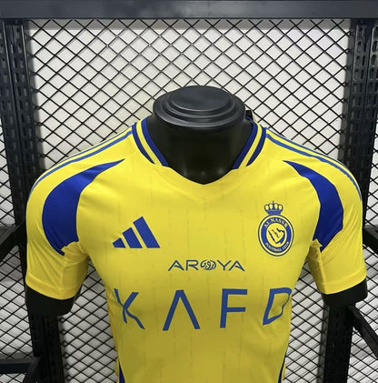 Camisa Al-Nassr I 24/25 Jogador (Sob encomenda)