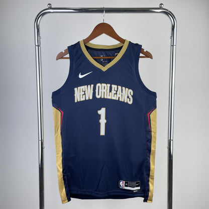 Regata New Orleans Pelicans NBA 2023 Icon Edition Swingman Masculina (Sob encomenda)