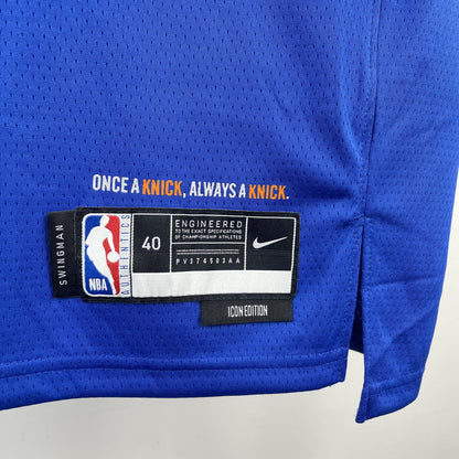 Regata New York Knicks NBA 2023 Icon Edition Masculina (Sob encomenda)