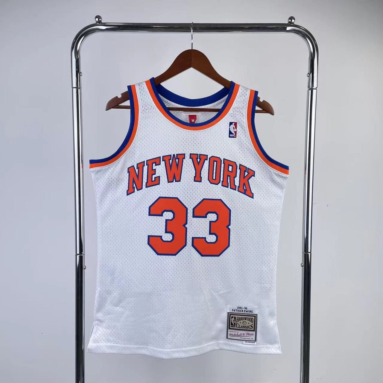 Regata New York Knicks NBA 1991 Mitchell And Ness Hardwood Classics Masculina (Sob encomenda)