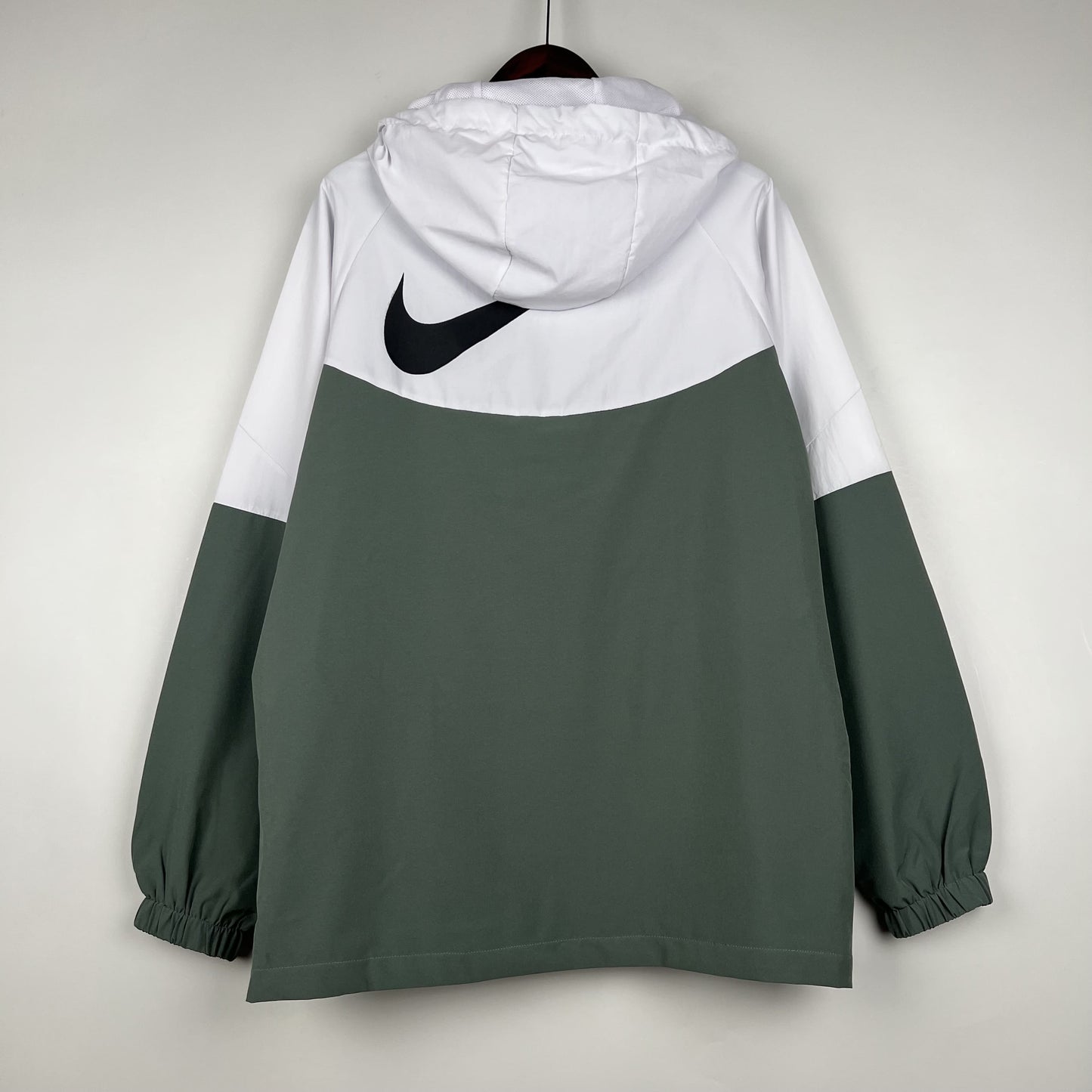 Corta Vento Nike Swoosh Dark Green and White (Sob encomenda)