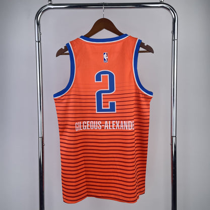 Regata Oklahoma City Thunder NBA 2023 Statement Edition Swingman Masculina (Sob encomenda)