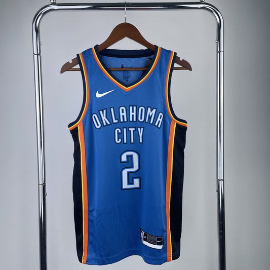 Regata Oklahoma City Thunder NBA 2023 Icon Edition Swingman Masculina (Sob encomenda)