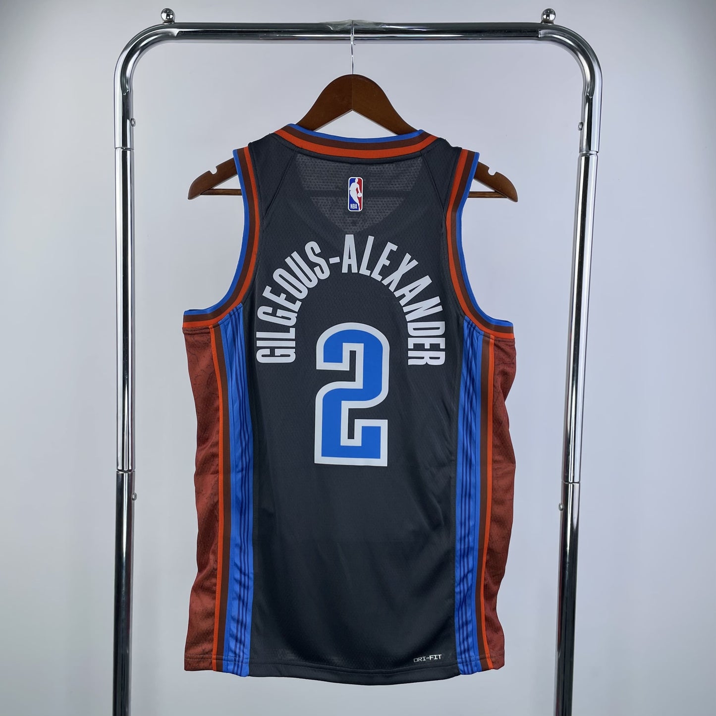 Regata Oklahoma City Thunder NBA 2023 City Edition Swingman Masculina (Sob encomenda)