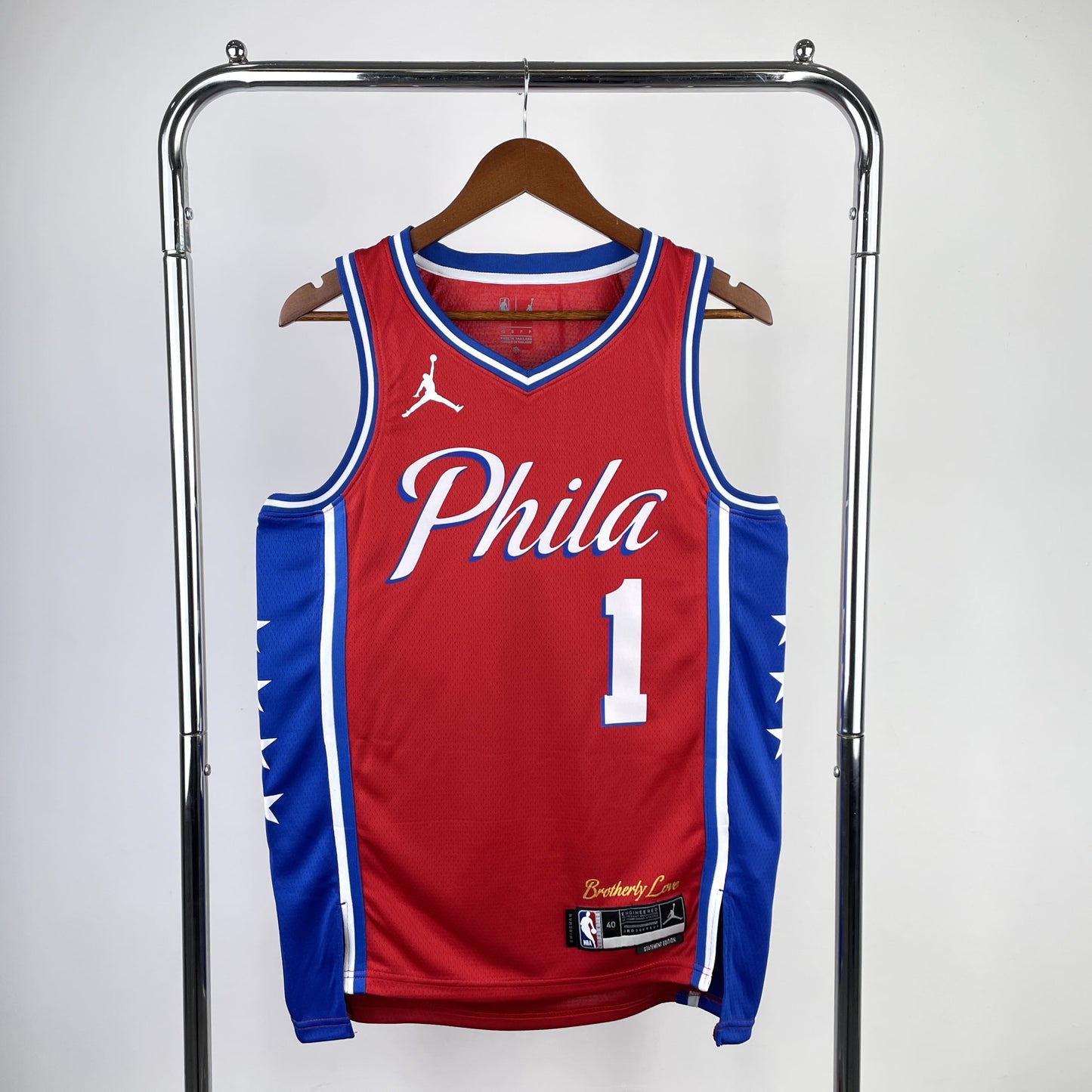 Regata Philadelphia 76ers NBA 2023 Statement Edition Swingman (Sob encomenda)