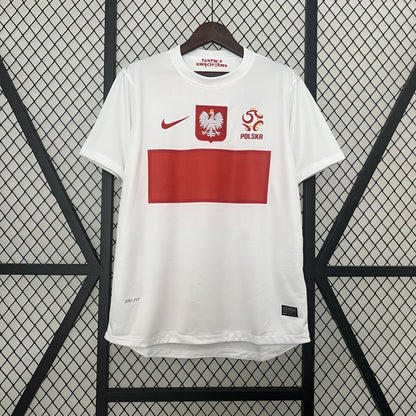 Camisa Polônia I 2012 Retrô (Sob encomenda)