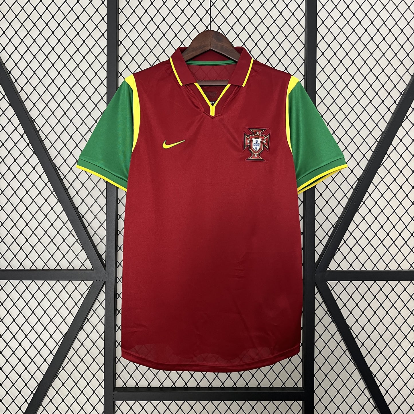 Camisa Portugal I 1998 Retrô (Sob encomenda)