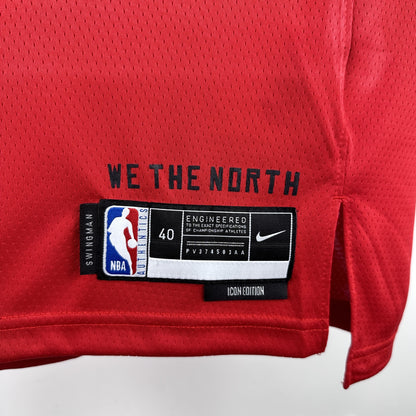 Regata Toronto Raptors NBA 2023 Icon Edition Swingman Masculina (Sob encomenda)