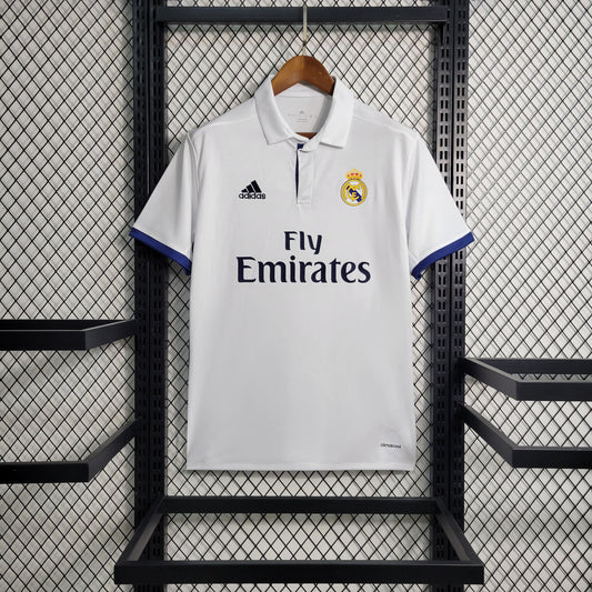 Camisa Real Madrid I 16/17 Retrô (Sob encomenda)