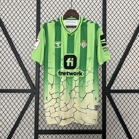 Camisa Real Bétis 'Sustentável Forever Green' 24/25 Torcedor (Sob encomenda)