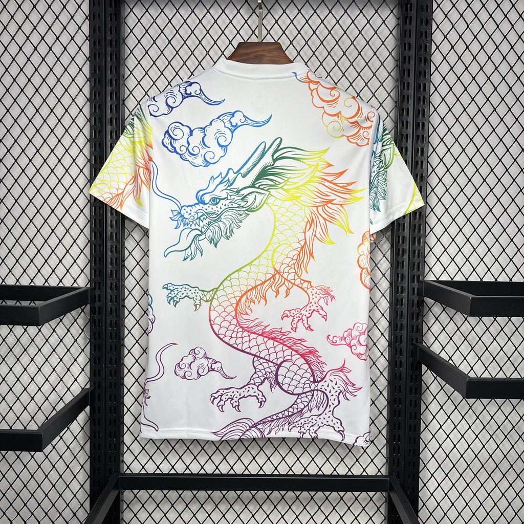 Camisa Real Madrid 'Edição Especial Shenlong' 24/25 Torcedor (Sob encomenda)