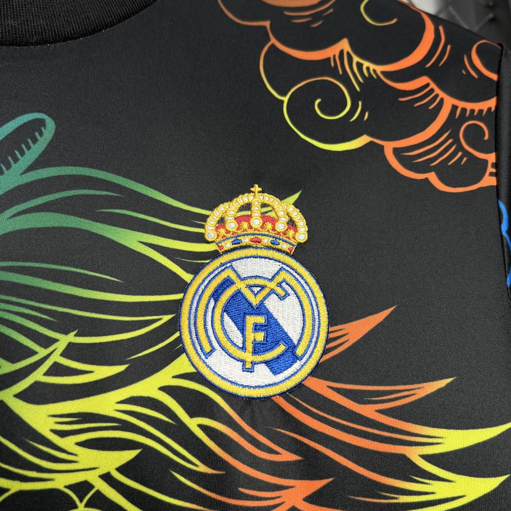 Camisa Real Madrid 'Edição Especial Shenlong' 24/25 Torcedor (Sob encomenda)