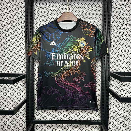 Camisa Real Madrid 'Edição Especial Shenlong' 24/25 Torcedor (Sob encomenda)