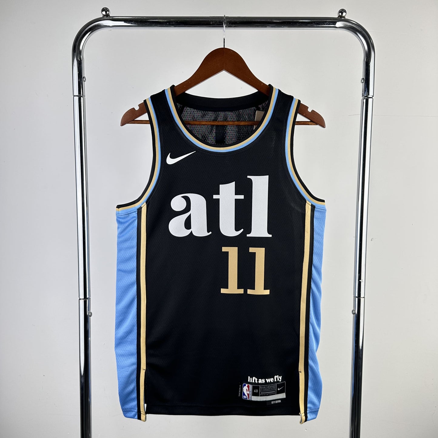 Regata Atlanta Hawks NBA 2024 City Edition Swingman Masculina (Sob encomenda)