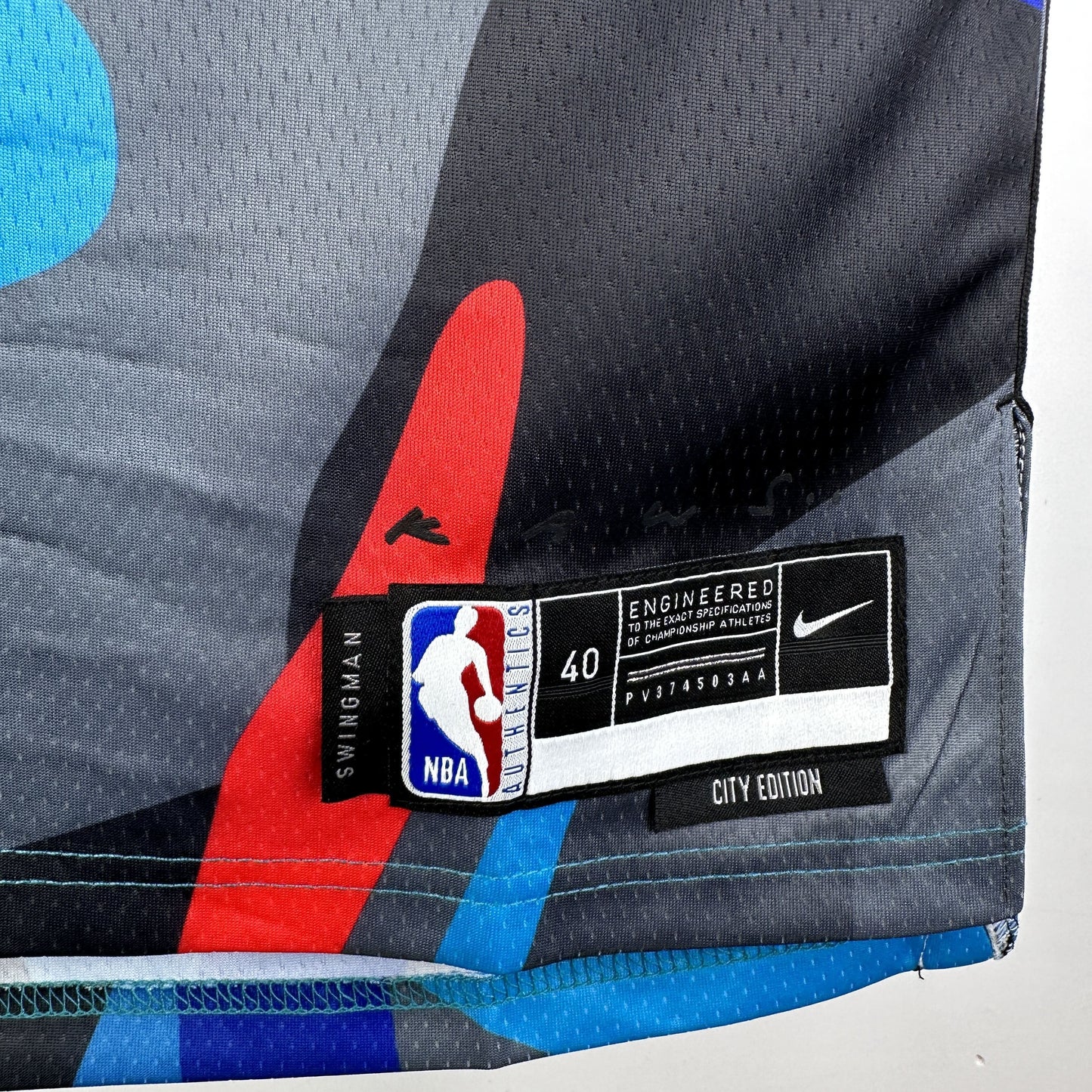 Regata Brooklyn Nets NBA 2024 City Edition Swingman Masculina (Sob encomenda)