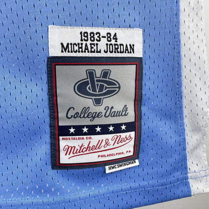 Regata Carolina do Norte NBA 1984 Mitchell And Ness Hardwood Classics Masculina (Sob encomenda)