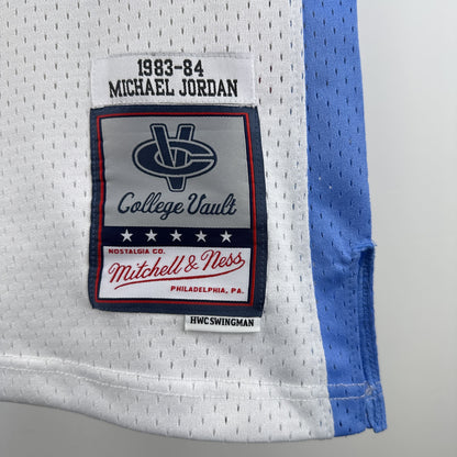 Regata Carolina do Norte NBA 1984 Mitchell And Ness Hardwood Classics Masculina (Sob encomenda)