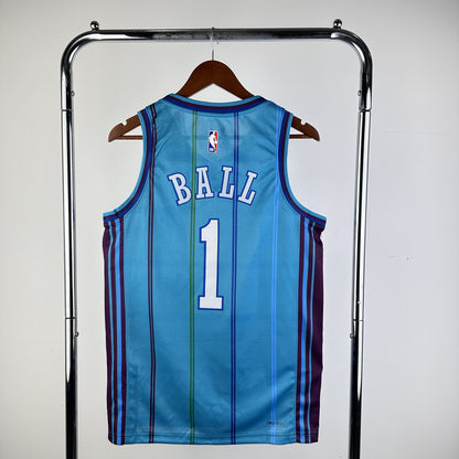 Regata Charlotte Hornets NBA 2024 Classic Edition Swingman Masculina (Sob encomenda)