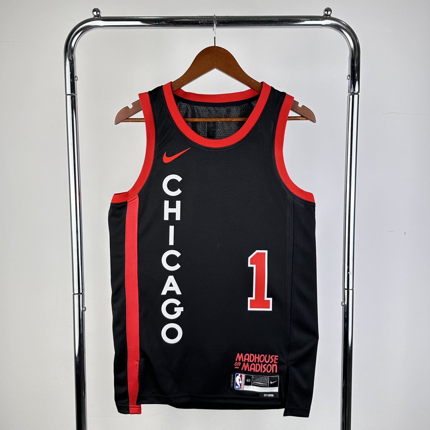 Regata Chicago Bulls NBA 2023 City Edition Swingman Masculina (Sob encomenda)