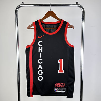 Regata Chicago Bulls NBA 2023 City Edition Swingman Masculina (Sob encomenda)