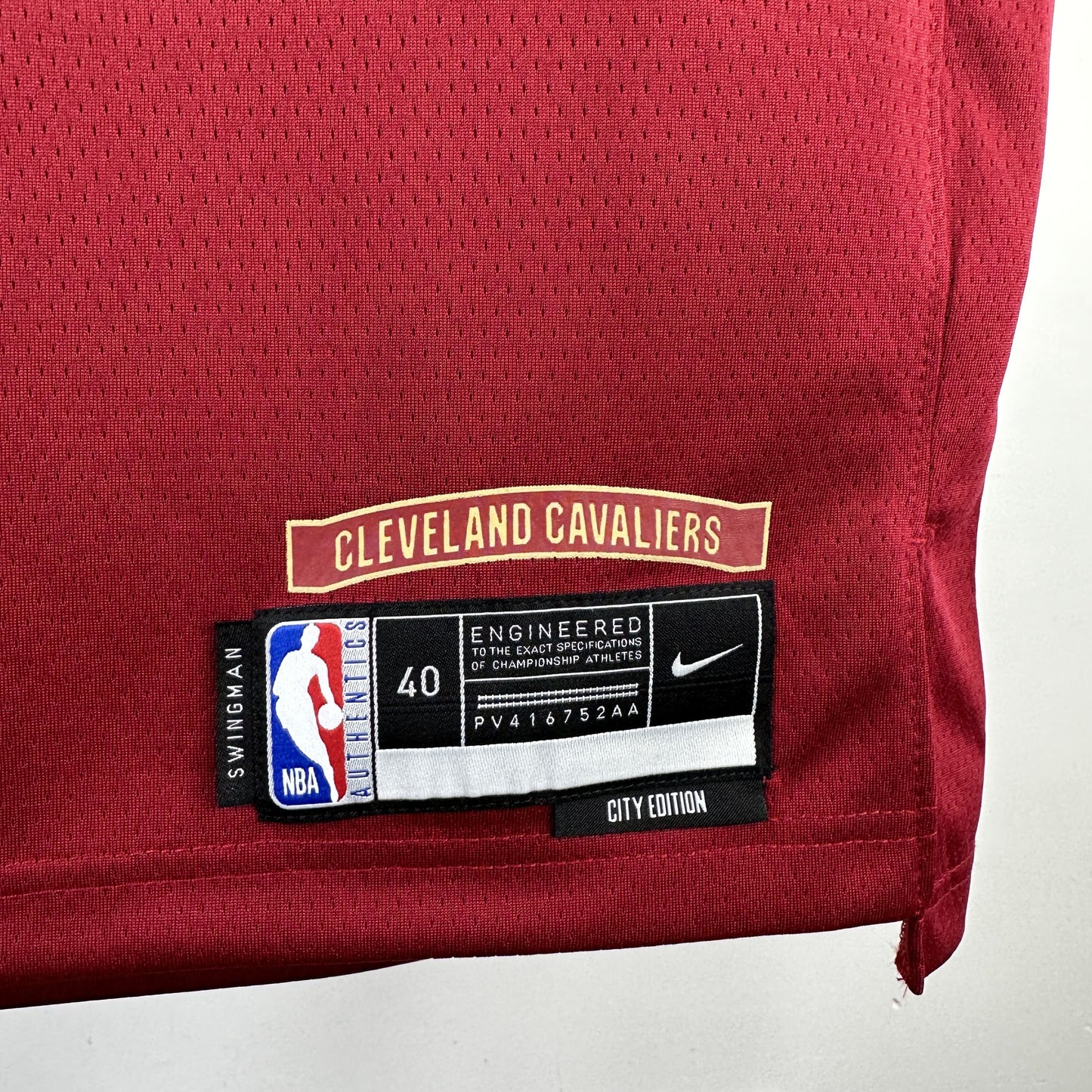 Regata Cleveland Cavaliers NBA 2024 City Edition Swigman Masculina (Sob encomenda)