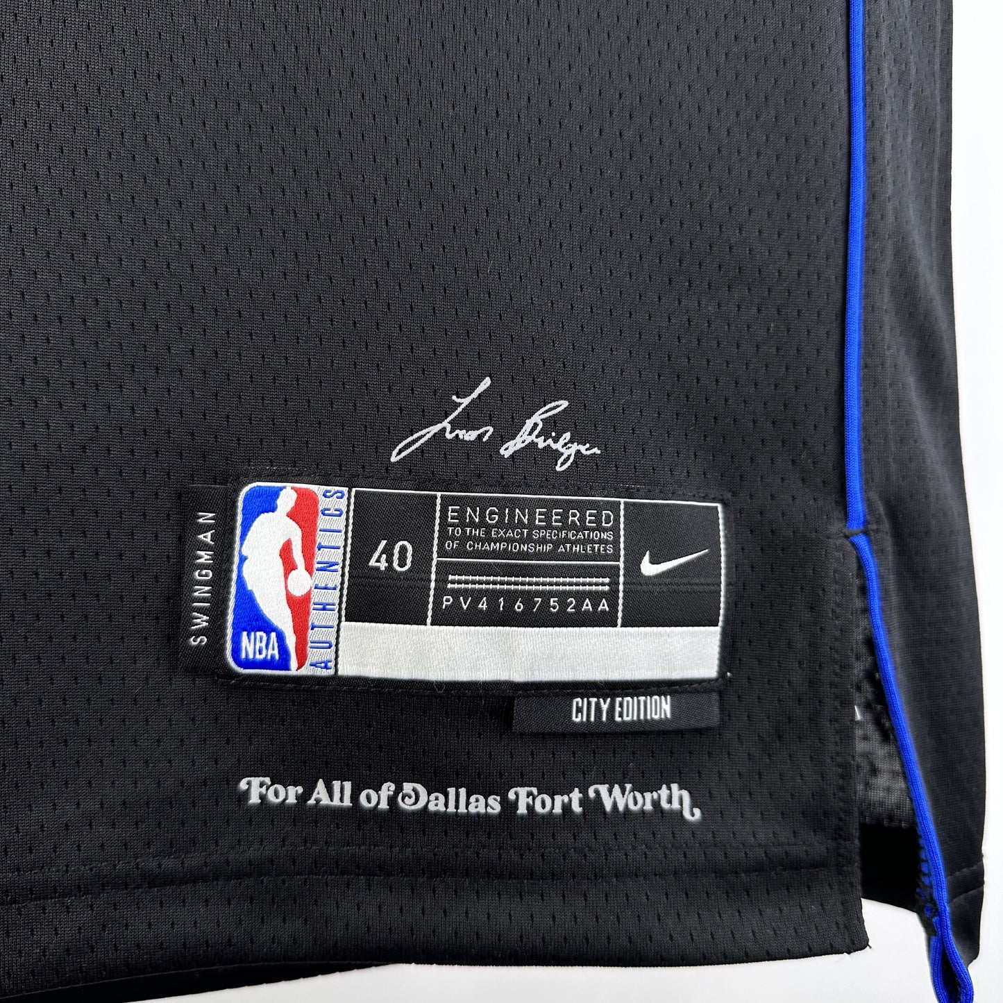 Regata Dallas Mavericks NBA 2024 City Edition Swingman Masculina (Sob encomenda)