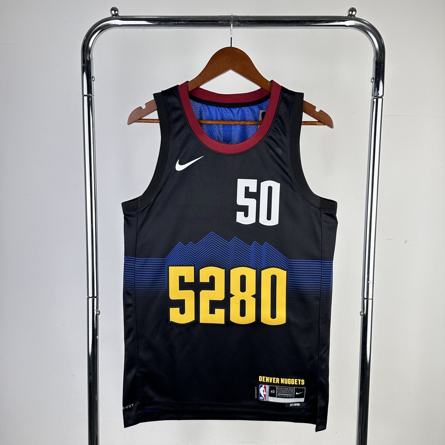 Regata Denver Nuggets NBA 2024 City Edition Swingman Masculina (Sob encomenda)