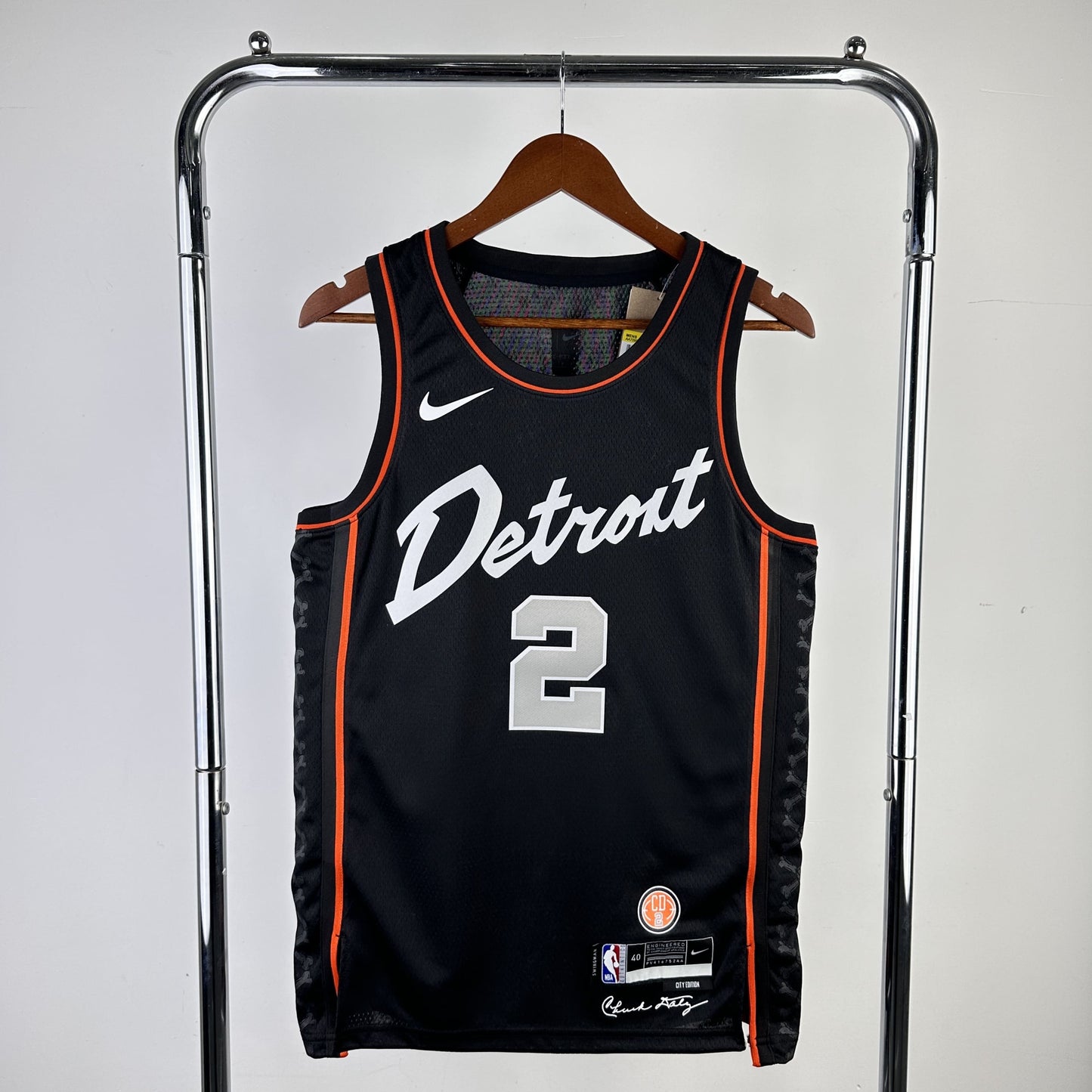 Regata Detroit Pistons NBA 2023 City Edition Swingman Masculina (Sob encomenda)