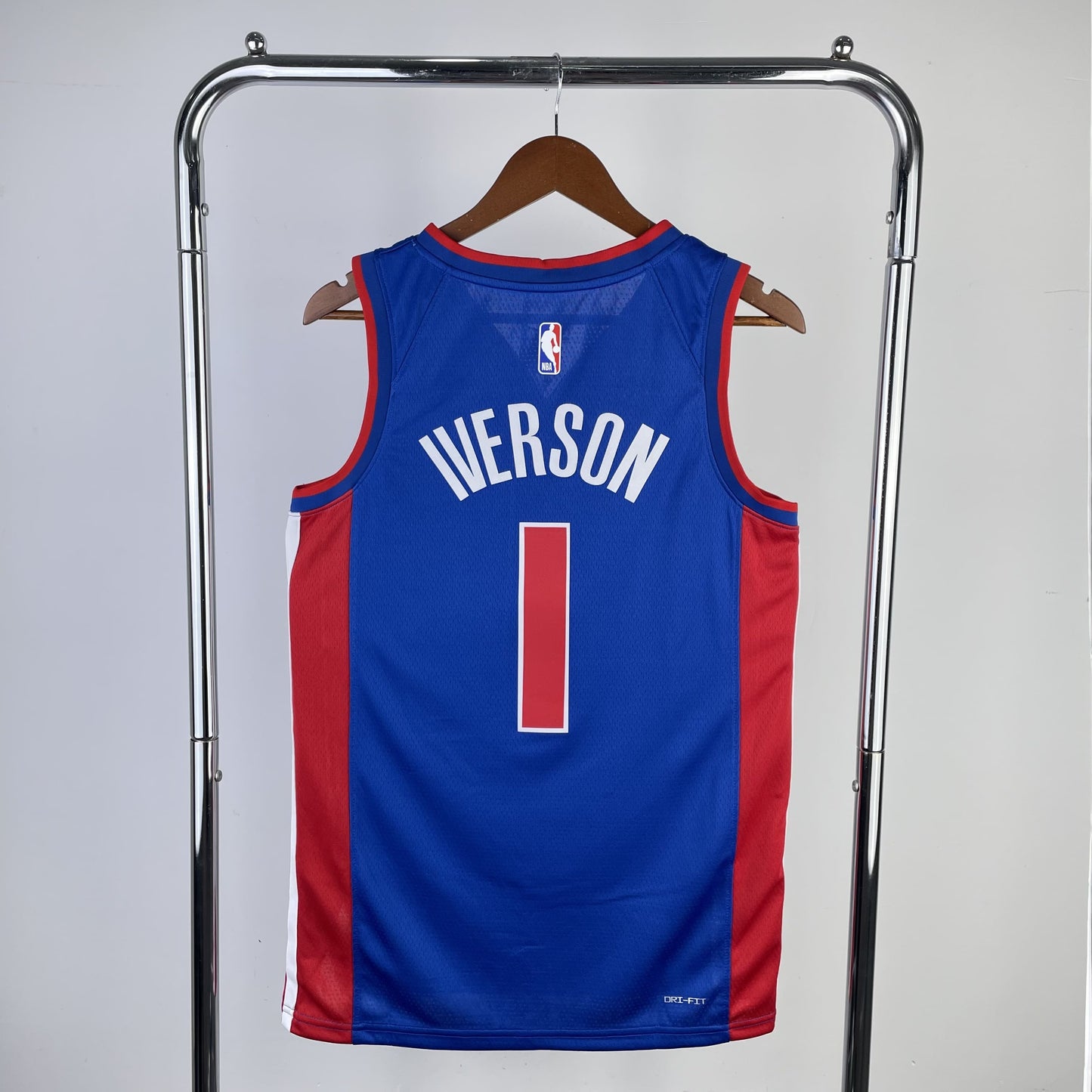 Regata Detroit Pistons NBA 2023 Icon Edition Swingman Masculina (Sob encomenda)