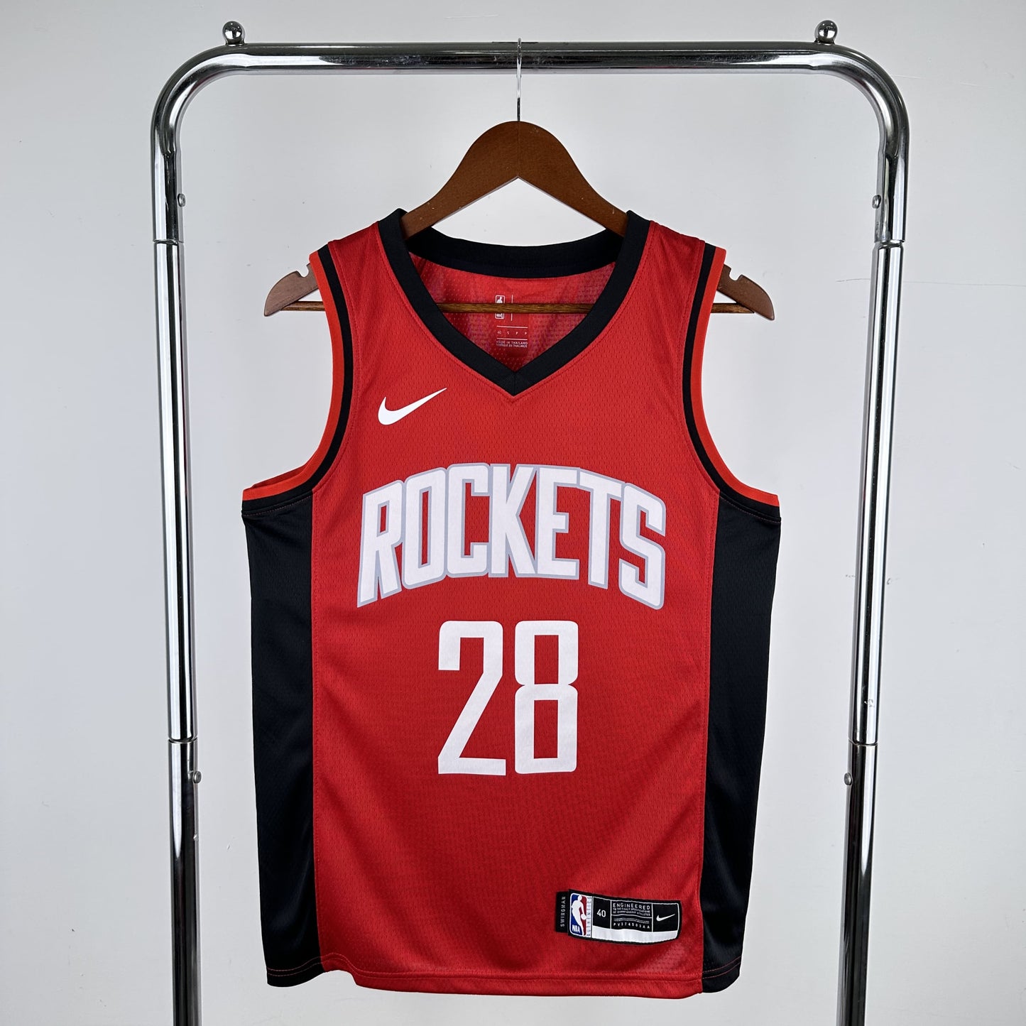 Regata Houston Rockets NBA 2024 Icon Edition Swingman Masculina (Sob encomenda)