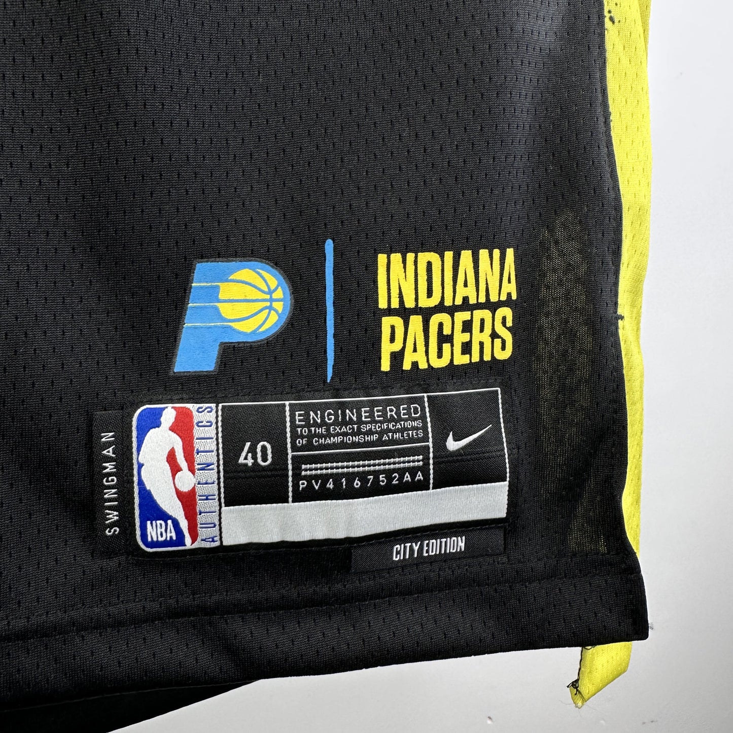 Regata Indiana Pacers NBA 2024 City Edition Swingman Masculina (Sob encomenda)