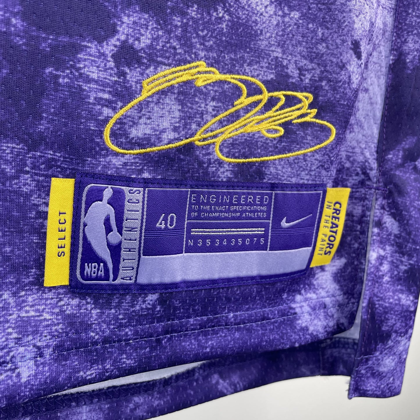 Regata Los Angeles Lakers NBA 2023 Los Angeles Lakers LeBron James Edição Especial Masculina (Sob encomenda)