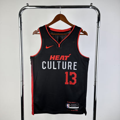 Regata Miami Heat NBA 2024 City Edition Swingman Masculina (Sob encomenda)