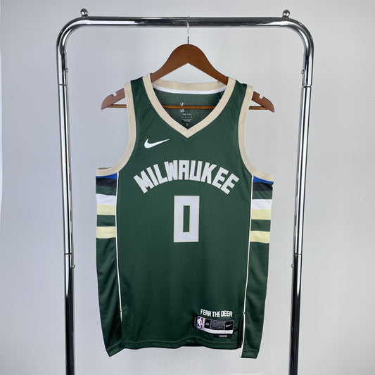 Regata Milwaukee Bucks NBA 2023 Icon Edition Swingman Masculina (Sob encomenda)