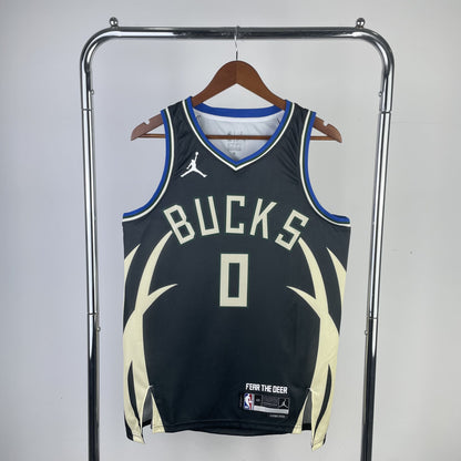 Regata Milwaukee Bucks NBA 2023 Statement Edition Swingman Masculina (Sob encomenda)