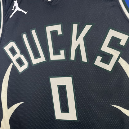 Regata Milwaukee Bucks NBA 2023 Statement Edition Swingman Masculina (Sob encomenda)