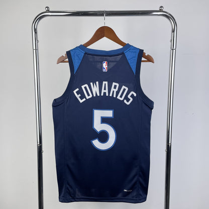 Regata Minnesota Timberwolves NBA 2023 Icon Edition Swingman Masculina (Sob encomenda)