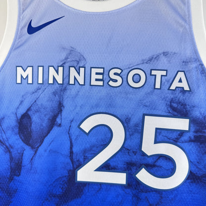 Regata Minnesota Timberwolves NBA 2024 City Edition Swingman Masculina (Sob encomenda)