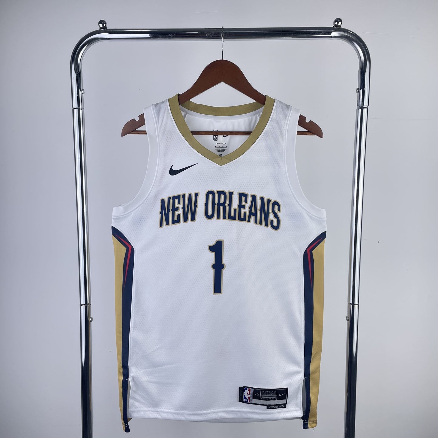 Regata New Orleans Pelicans NBA 2023 Association Edition Swingman Masculina (Sob encomenda)