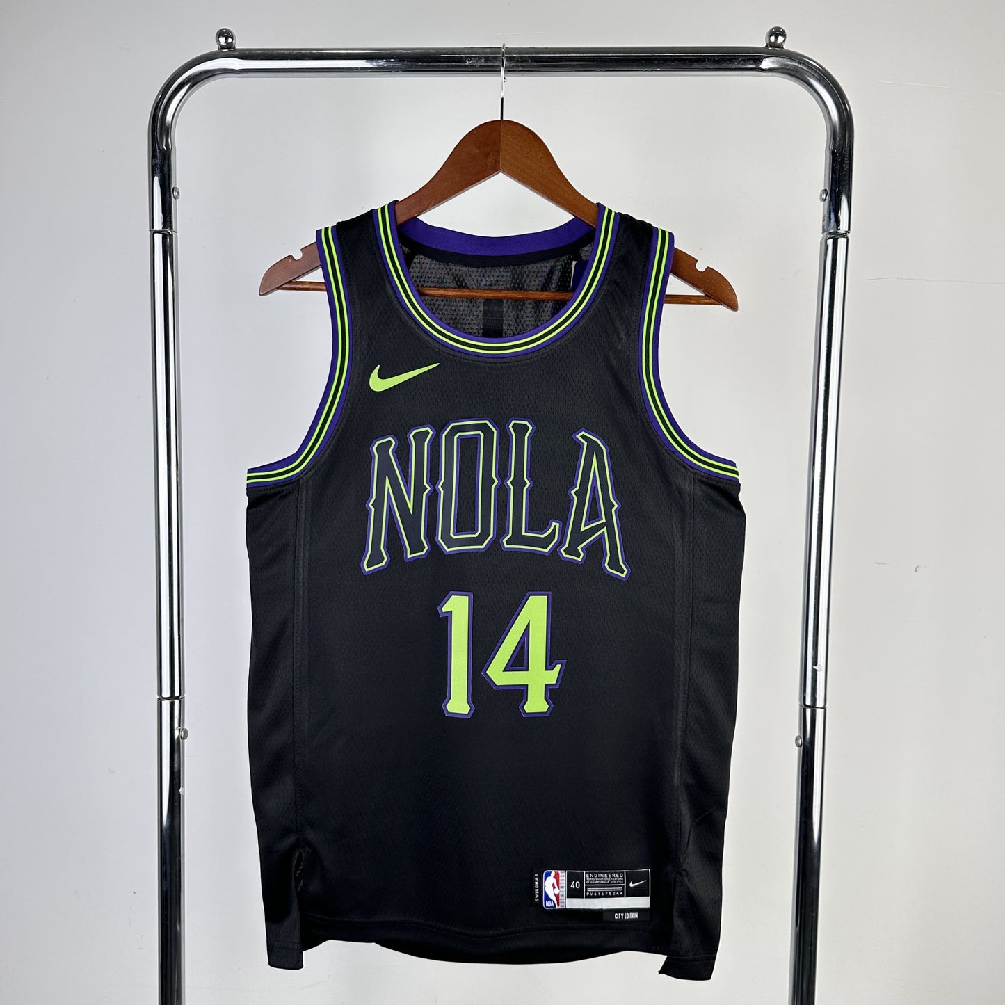 Regata New Orleans Pelicans NBA 2024 City Edition Swingman Masculina (Sob encomenda)