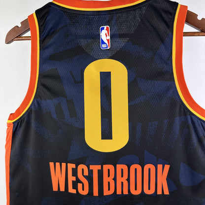 Regata Oklahoma City Thunder NBA 2024 City Edition Swingman Masculina (Sob encomenda)