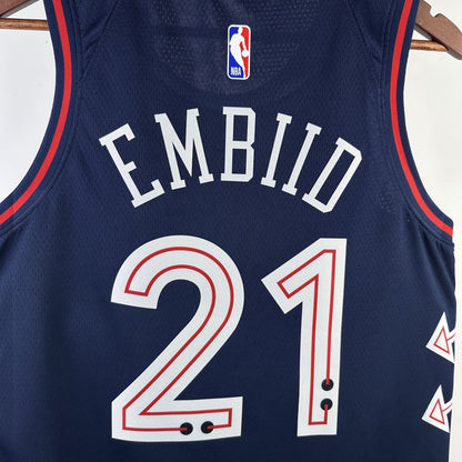 Regata Philadelphia 76ers NBA 2024 City Edition Swingman (Sob encomenda)