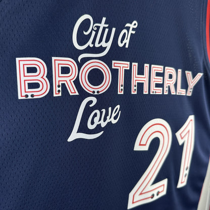 Regata Philadelphia 76ers NBA 2024 City Edition Swingman (Sob encomenda)