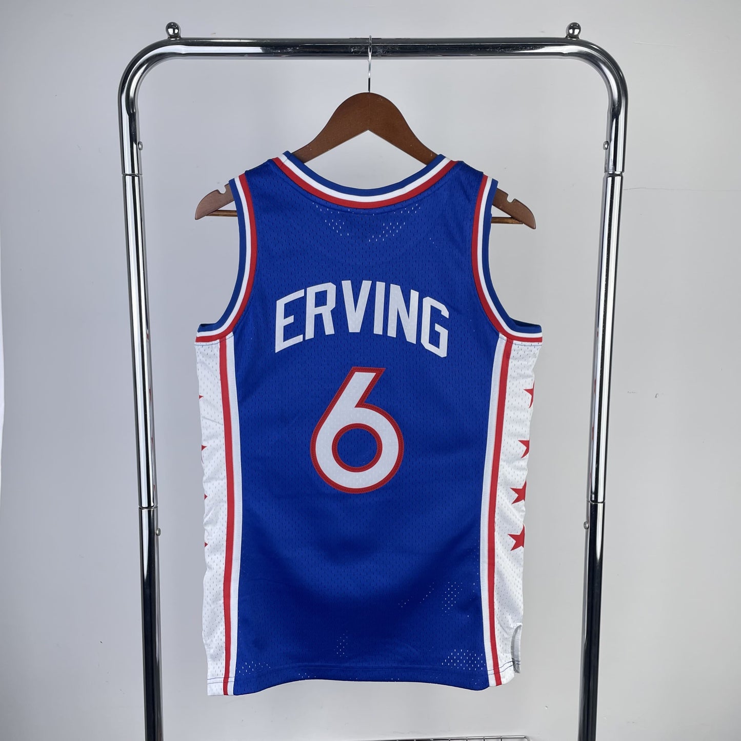 Regata Philadelphia 76ers NBA 1982 Mitchell And Ness Hardwood Classics Masculina (Sob encomenda)