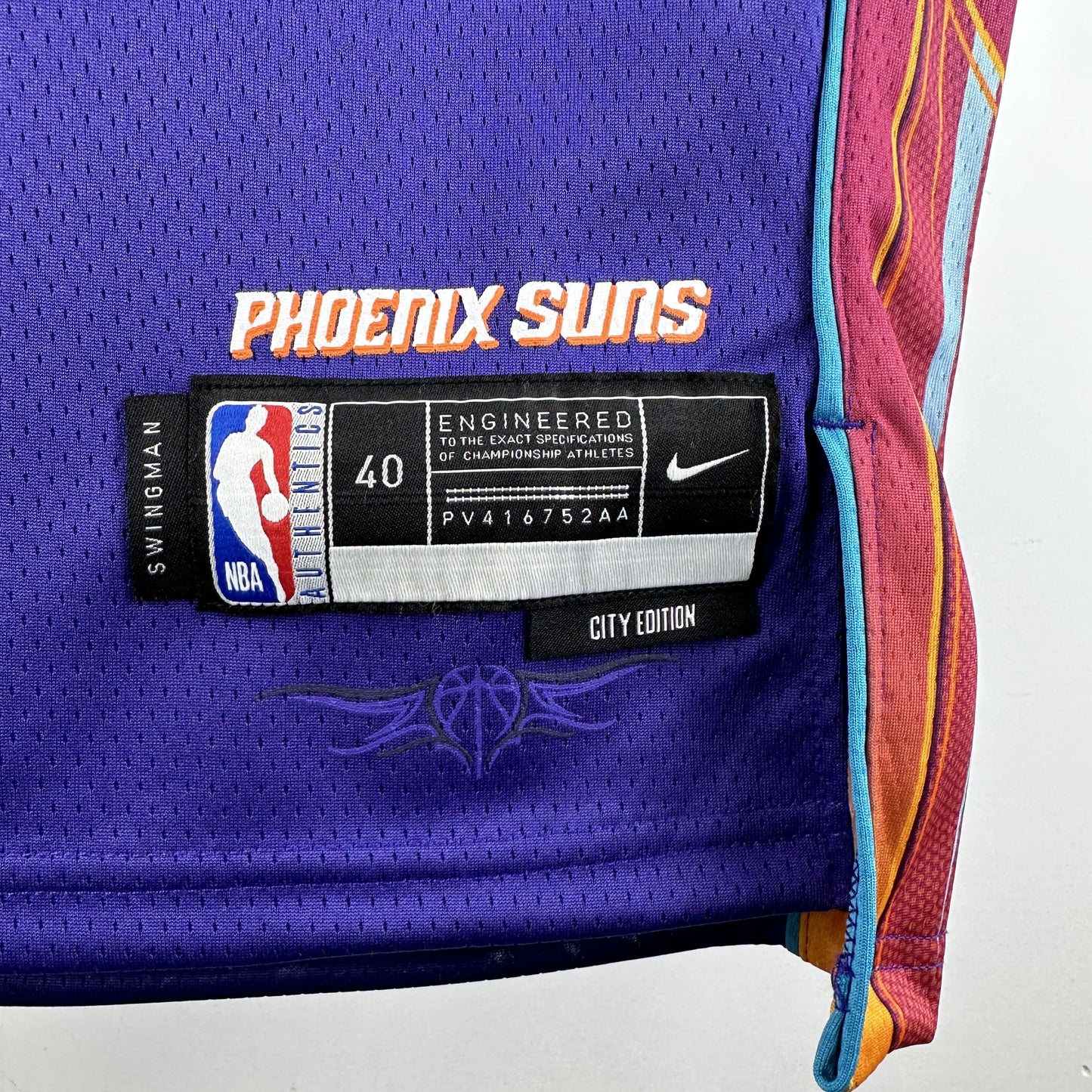 Regata Phoenix Suns NBA 2024 City Edition Swingman Masculina (Sob encomenda)