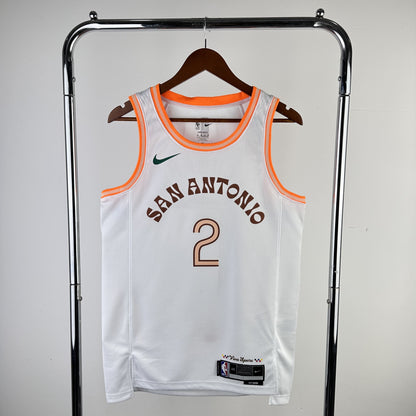 Regata San Antonio Spurs NBA 2024 City Edition Swingman Masculina (Sob encomenda)