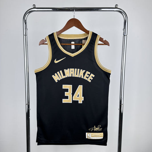 Regata Milwaukee Bucks NBA 2024 Antetokounmpo Select Series Masculina (Sob encomenda)