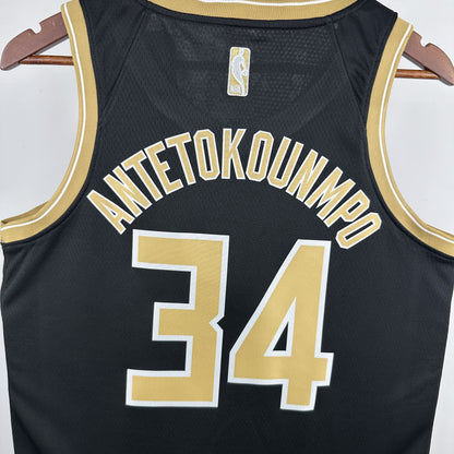 Regata Milwaukee Bucks NBA 2024 Antetokounmpo Select Series Masculina (Sob encomenda)