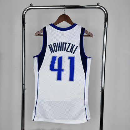 Regata Dallas Mavericks NBA 2010 Mitchell And Ness Hardwood Classics Masculina (Sob encomenda)